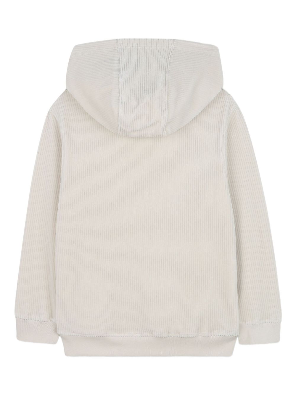 Felpa per bambino Givenchy Kids bianca con cappuccio H30940 184 GIVENCHY KIDS