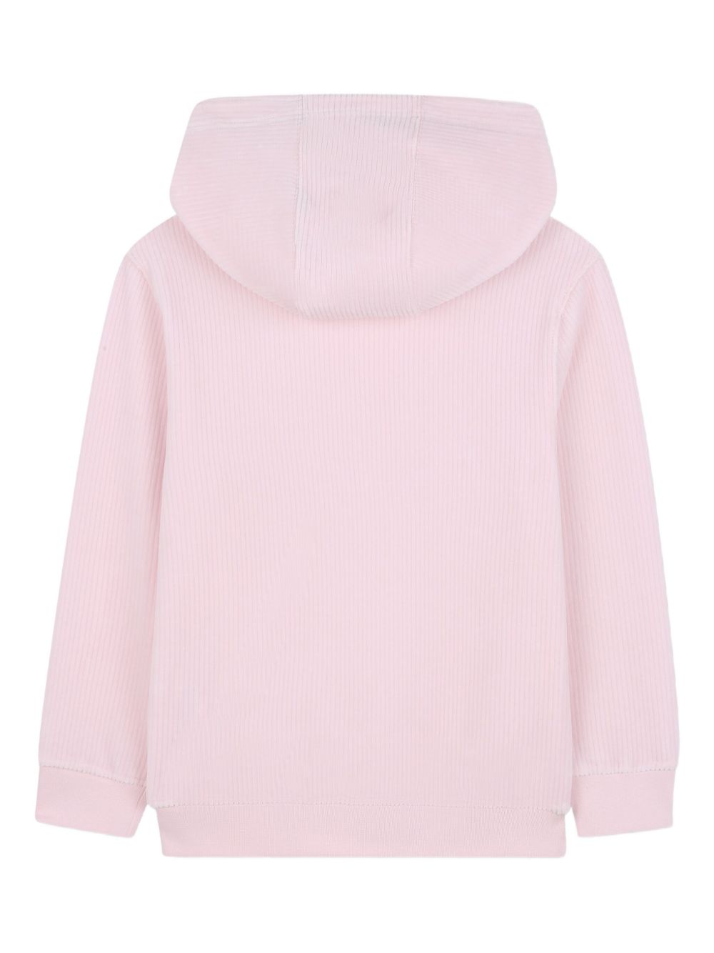 Felpa per bambina Givenchy Kids rosa con logo ricamato e cappuccio H30940 44Z GIVENCHY KIDS