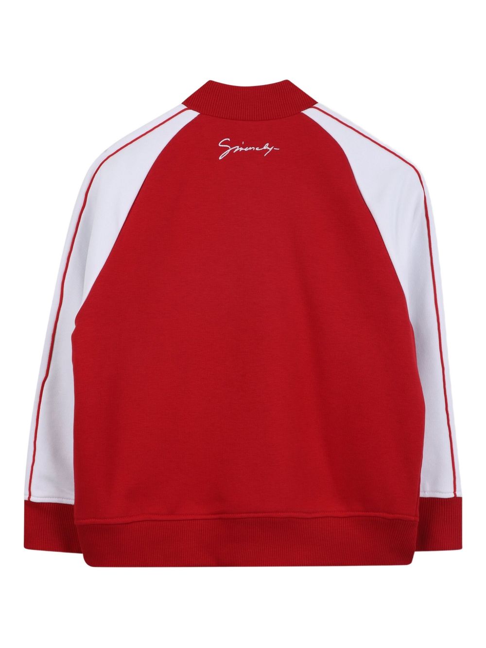 Giubbino per bambino Givenchy Kids rosso con maniche raglan H30946 95H GIVENCHY KIDS