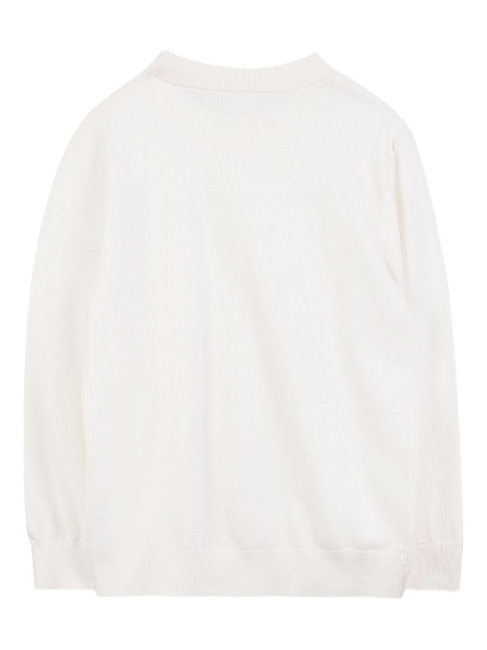 Felpa per bambino Givenchy Kids bianca con logo ricamato H30947 117 GIVENCHY KIDS