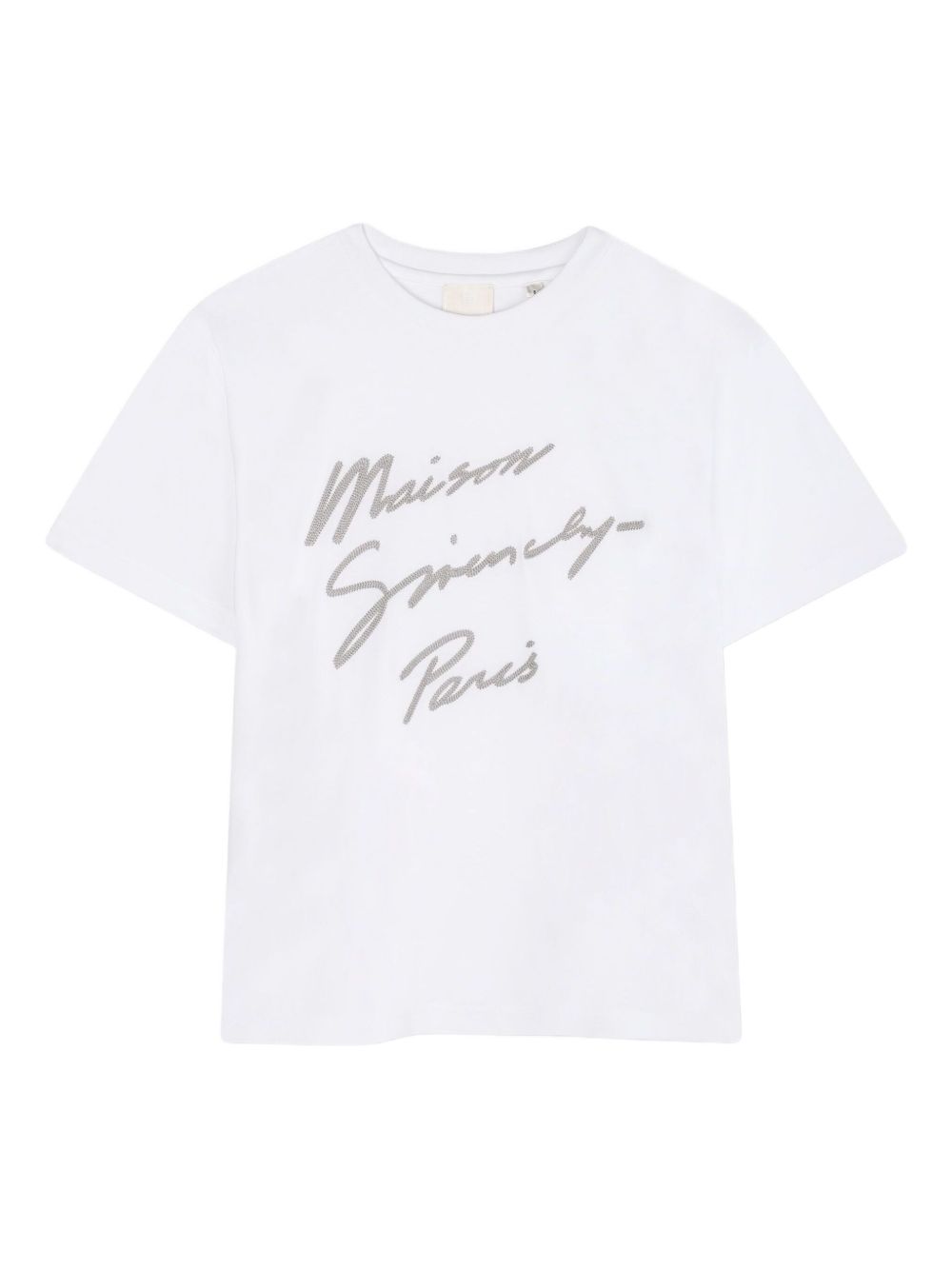 T-shirt per bambini Givenchy Kids bianca con stampa con logo H30951 10P GIVENCHY KIDS
