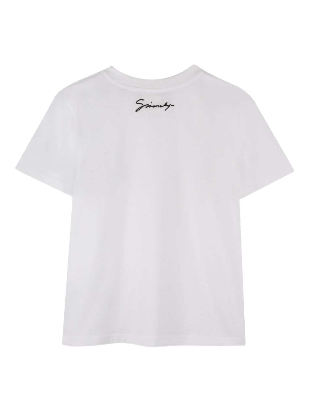 T-shirt per bambino Givenchy Kids bianco in cotone con logo H30957 10P GIVENCHY KIDS