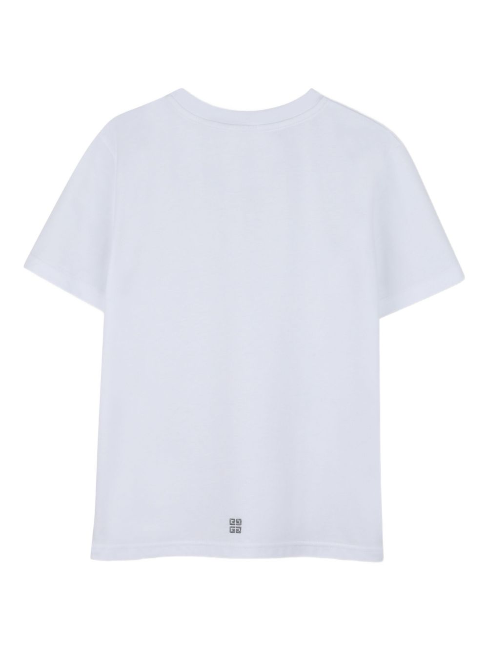 T-shirt per bambina Givenchy Kids bianca con logo sul davanti H30959 10P GIVENCHY KIDS