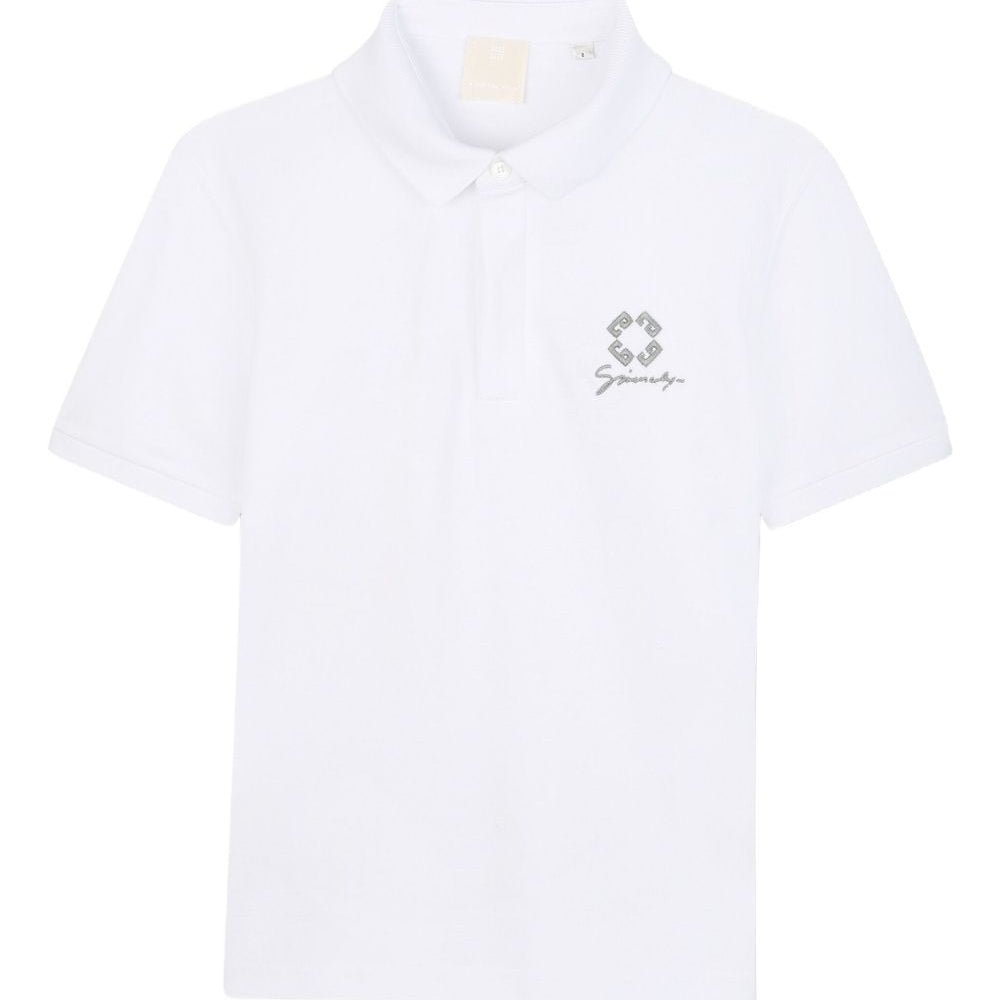 Polo per bambino Givenchy Kids con logo ricamato H30966 10P GIVENCHY KIDS