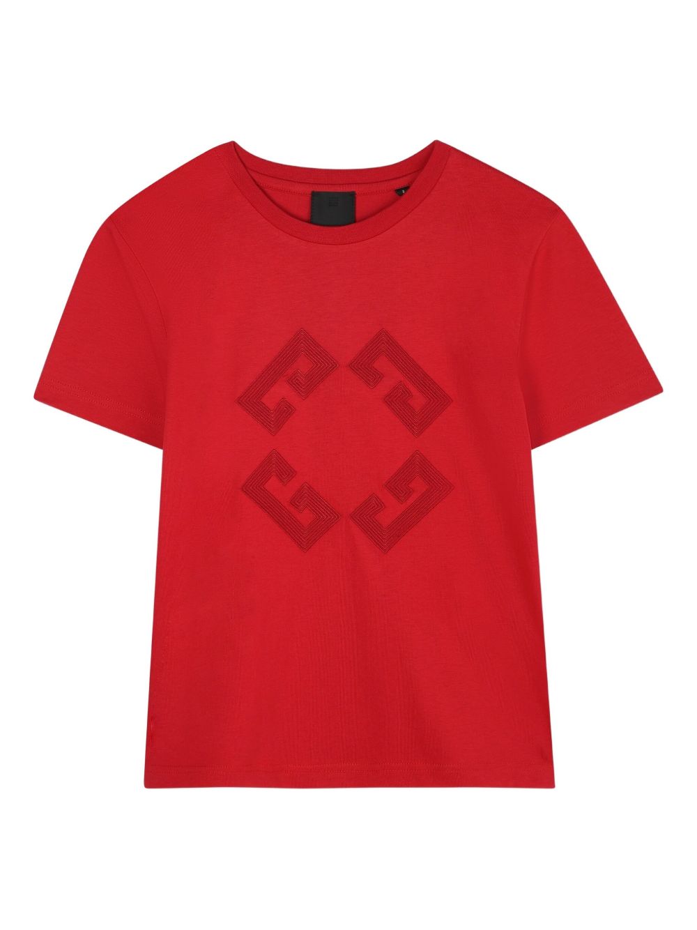 T-shirt per bambino Givenchy Kids rosso con stampa logo H30967 95H GIVENCHY KIDS