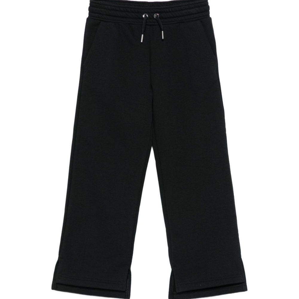 Pantaloni sportivi per bambina Givenchy Kids neri con vita elasticizzata H30978 09B GIVENCHY KIDS