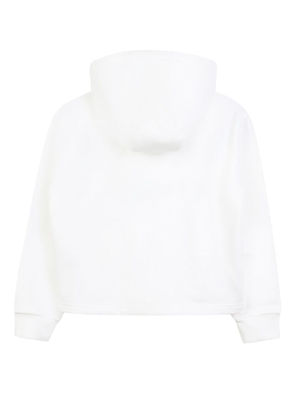 Felpa per bambina Givenchy Kids bianco con cappuccio e logo H30990 117 GIVENCHY KIDS