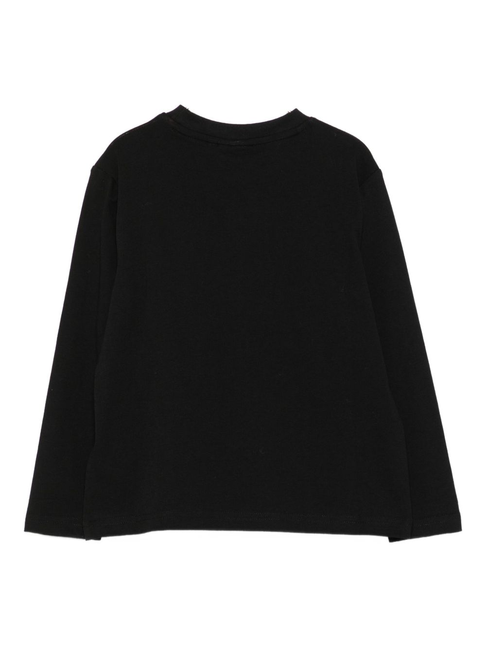 T-shirt per bambino Hugo Kids nera con placca con logo G00437 09B Hugo KIDS