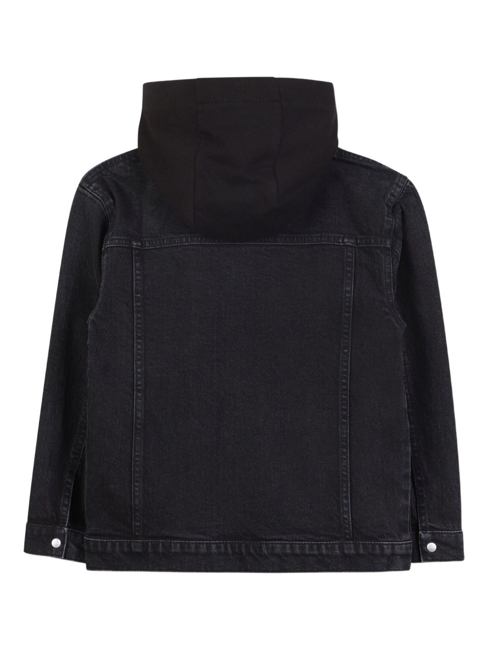 Giacca per bambino Hugo Kids denim con cappuccio G00490 Z02 Hugo KIDS