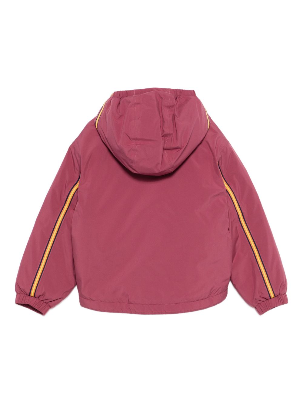 Giubbino P. Fiorelle per bambina Il Gufo x K-Way Kids fucsia con stampa Gufo effetto tribale A25GGM0001KSTP2 T75 IL GUFO KIDS