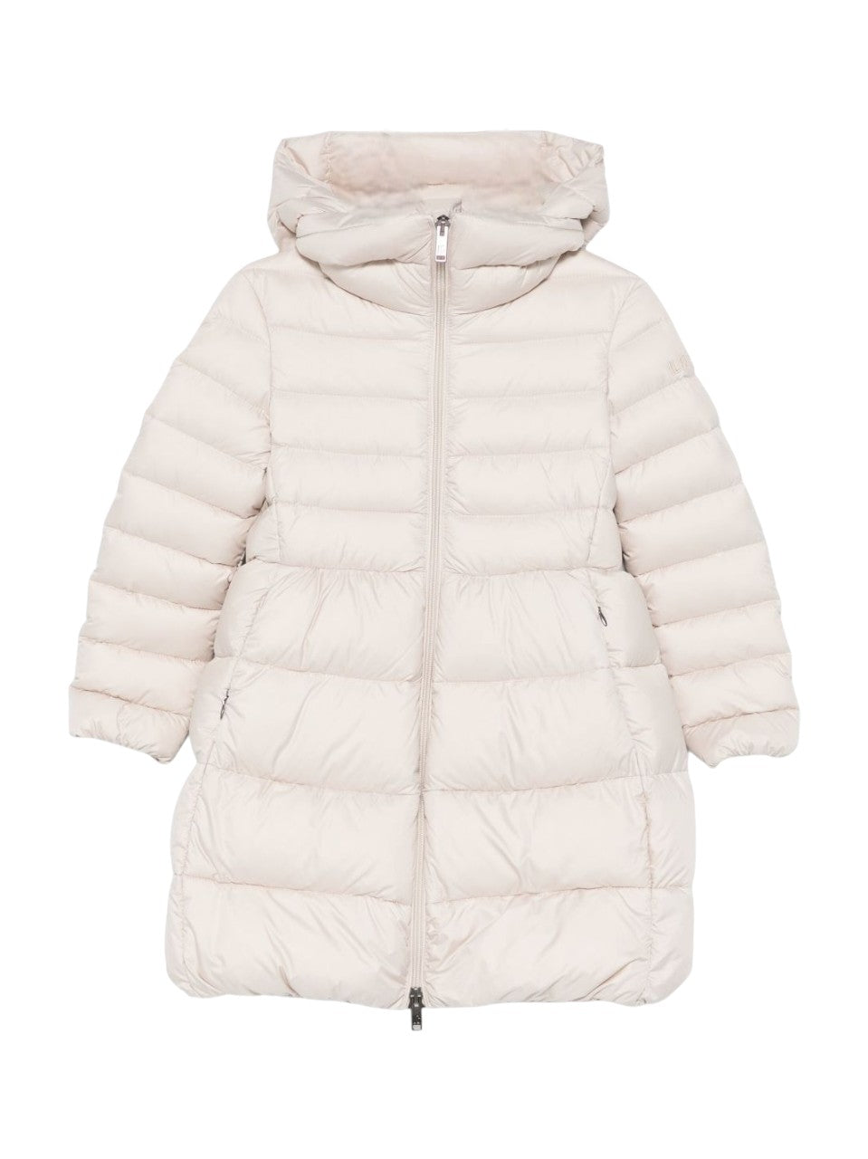 Giubbino per bambina Il Gufo beige dal design svasato A25GGP0006NN106 118 IL GUFO KIDS