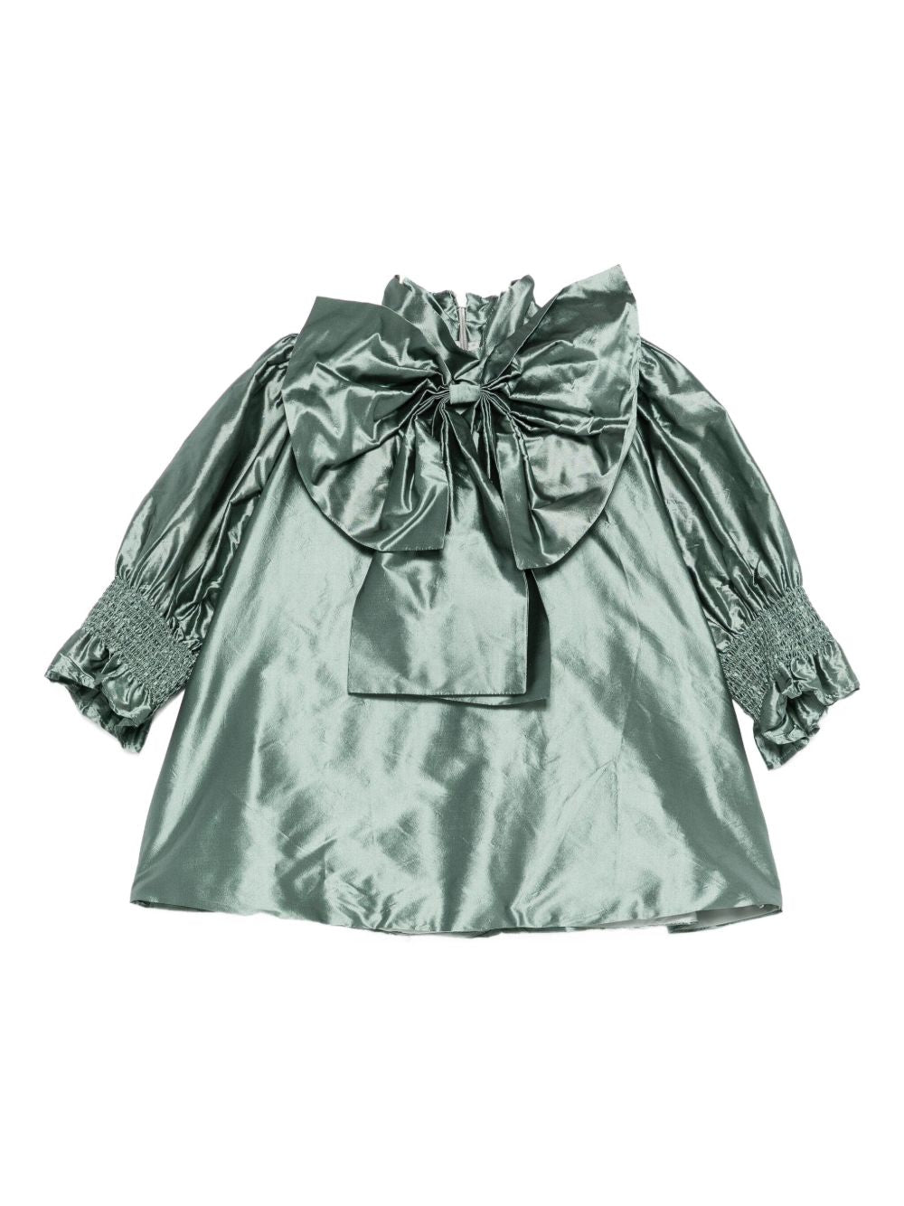 Abito per neonata Jesurum Baby verde con dettaglio fiocco ACQUAMARINA VAR.31 JESURUM KIDS