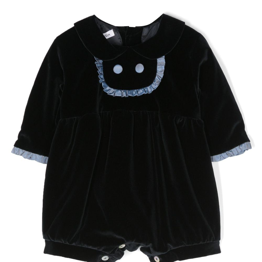 Tutina per neonata JESURUM BABY blu con ruches PICCOLO CA DANDOLO 82 JESURUM KIDS