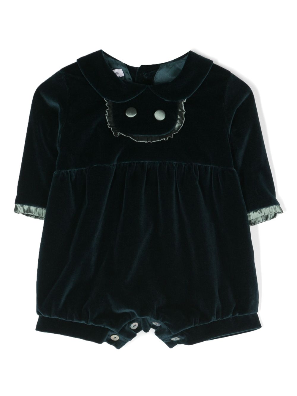 Tutina per neonata JESURUM BABY verde con ruches PICCOLO CA DANDOLO 83 JESURUM KIDS