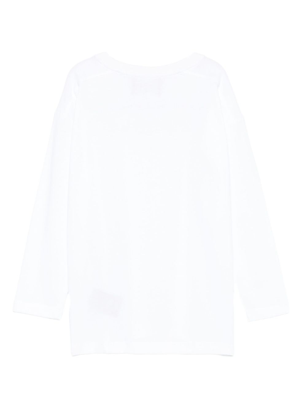 T-shirt per bambino John Richmond Junior bianco con dettaglio logo RBA25016TS WHITE JOHN RICHMOND KIDS
