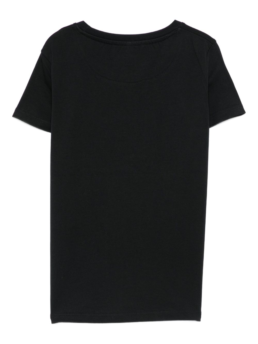 T-shirt per bambino John Richmond Junior nero con logo RGA25009TS BLACK JOHN RICHMOND KIDS