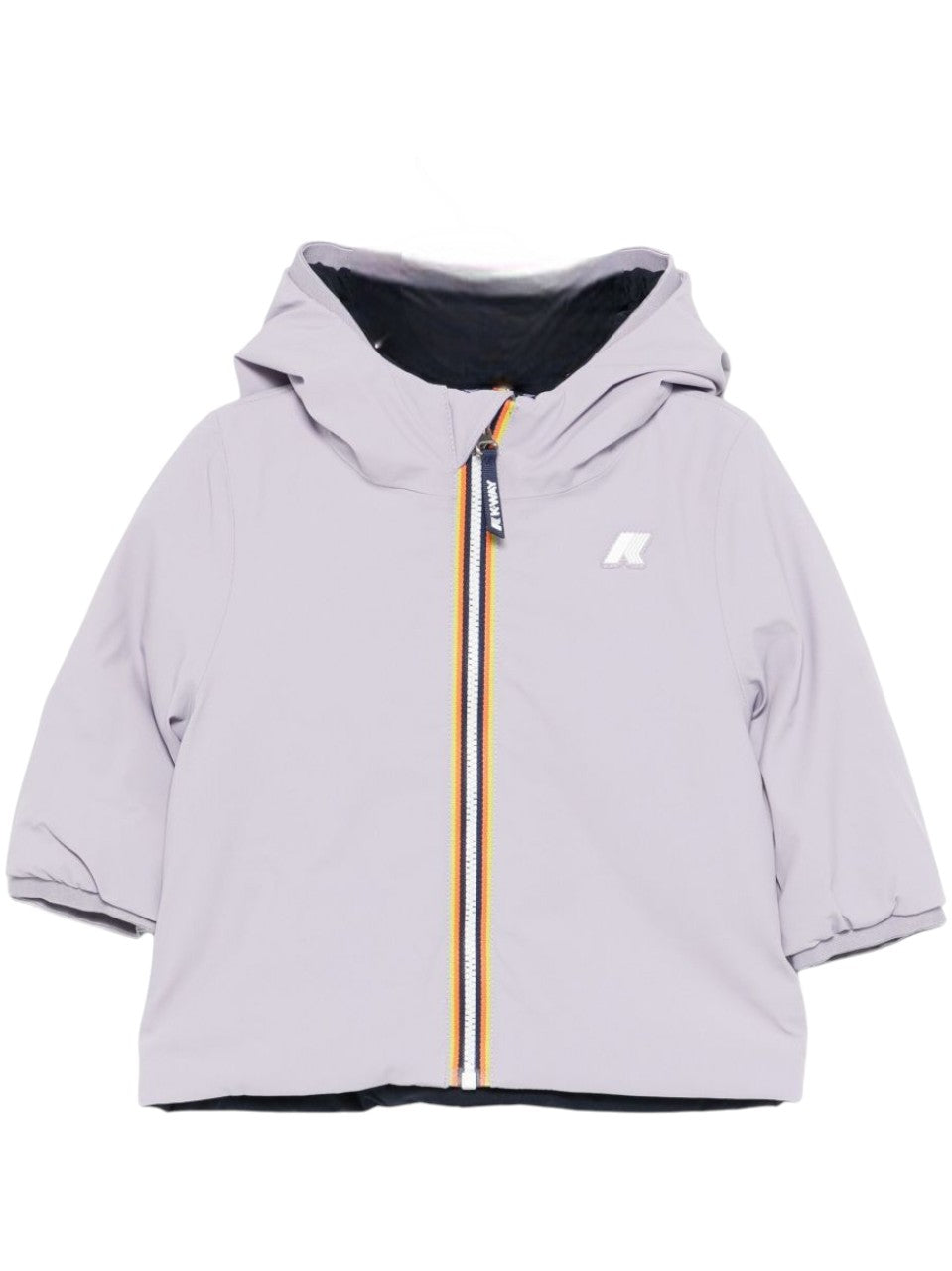 Giubbino Jacques per neonata K-Way Kids viola con design imbottito K71338W BBG K-WAY KIDS