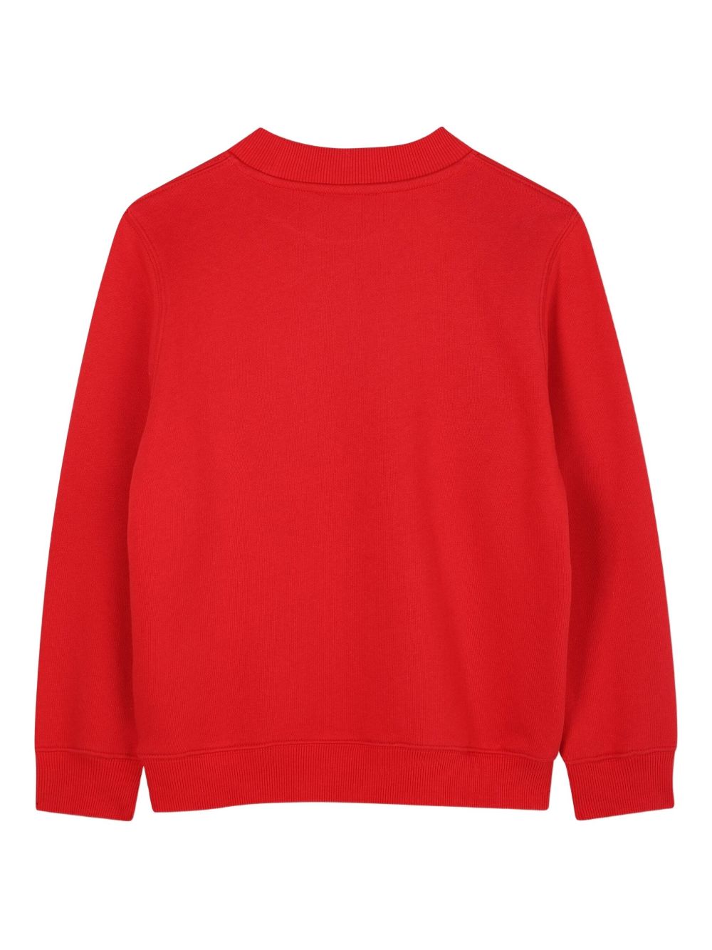 Felpa per bambino Kenzo Kids rossa con stampa con logo frontale K61427 968 KENZO KIDS