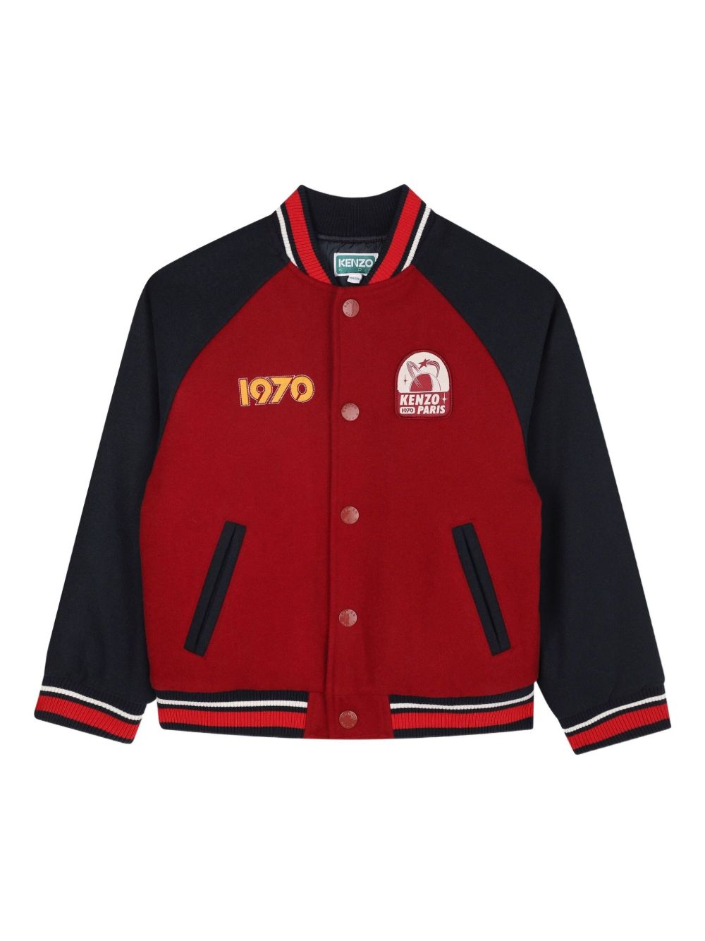 Giubbino per bambino Kenzo Kids multicolore con design color-block K61463 956 KENZO KIDS