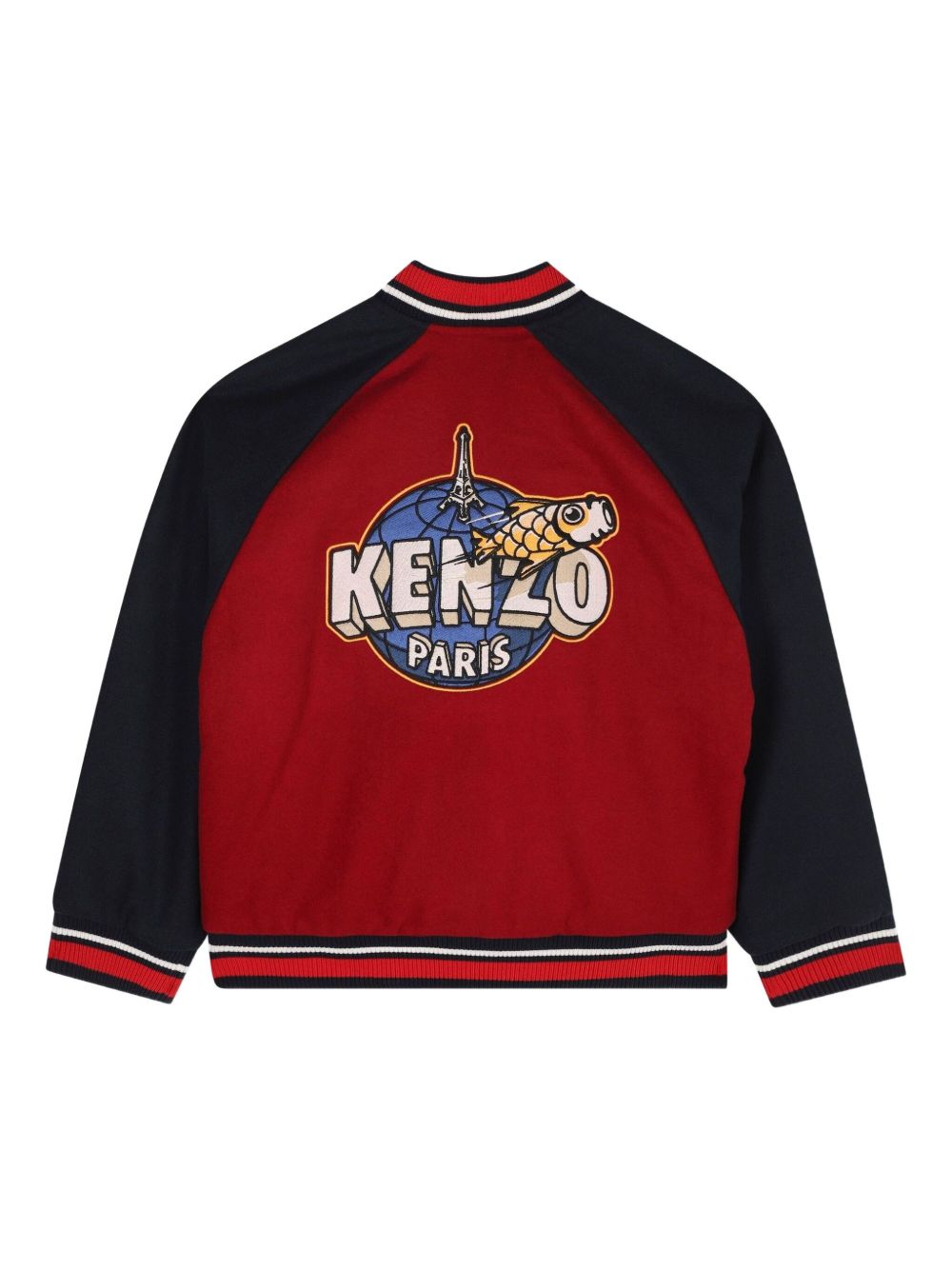 Giubbino per bambino Kenzo Kids multicolore con design color-block K61463 956 KENZO KIDS