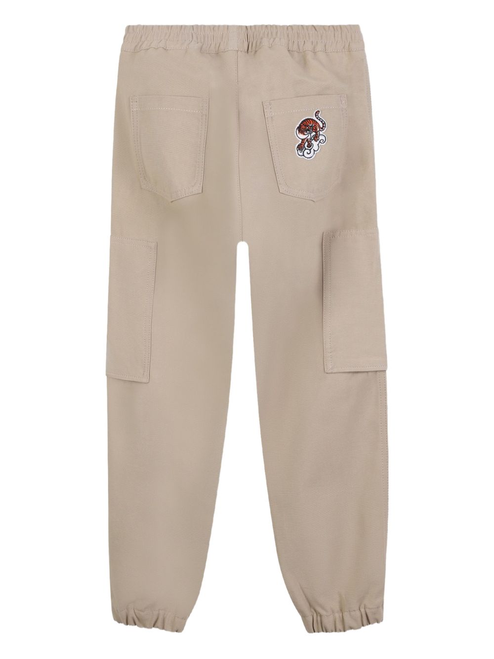Cargo per bambino Kenzo Kids beige con tasche cargo laterali K61481 249 KENZO KIDS