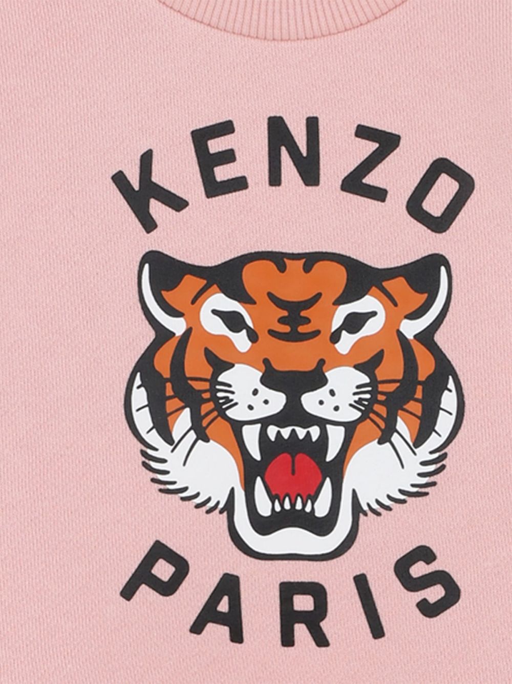 Abito per neonata Kenzo Kids rosa con stampa Tiger Head K61499 47H KENZO KIDS