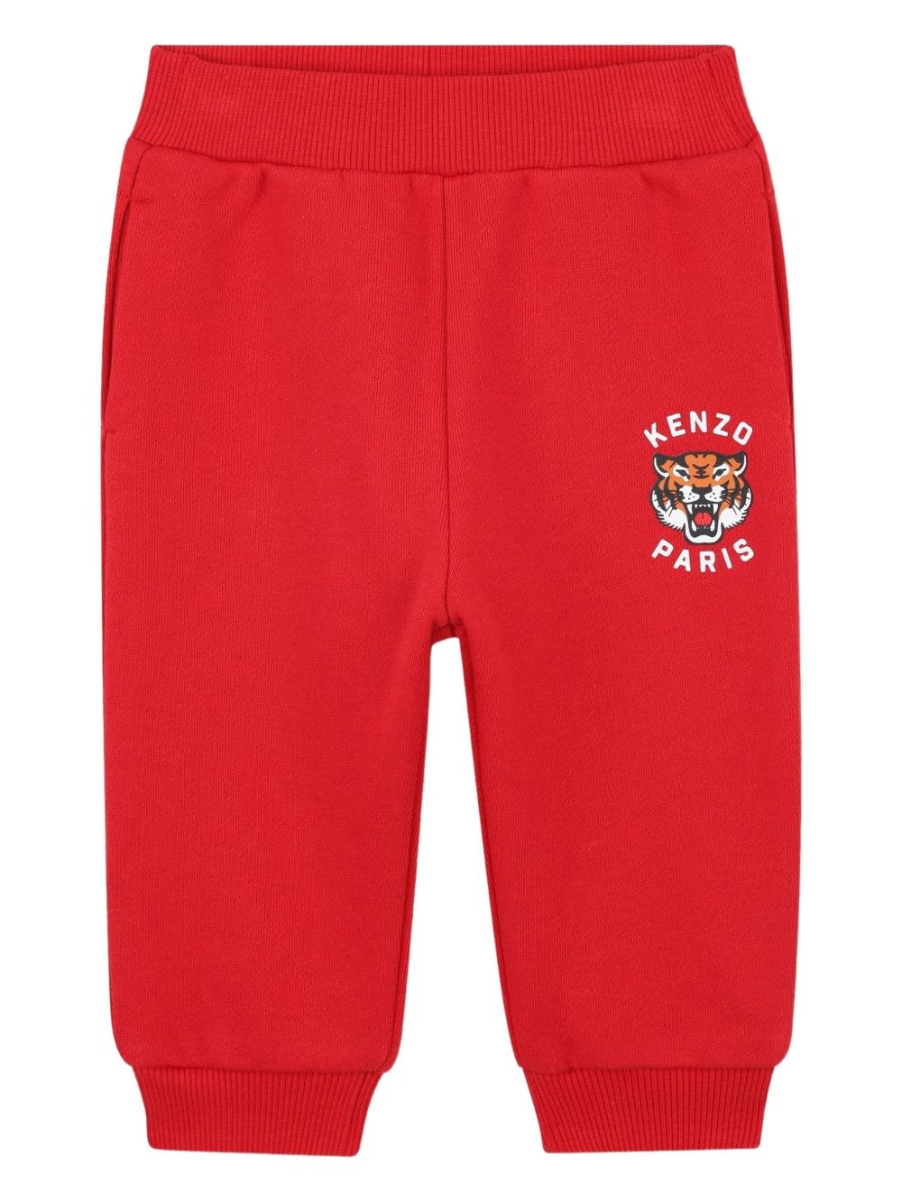 Set tuta sportiva per neonato Kenzo Kids rosso con logo K61502 968 KENZO KIDS