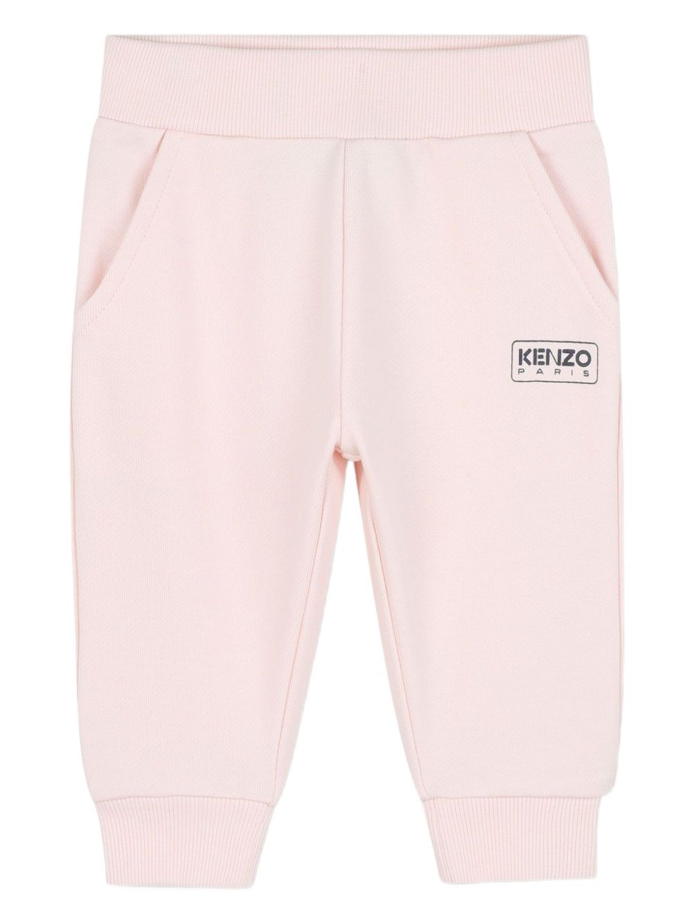 Set tuta sportiva per neonata Kenzo Kids rosa con stampa con logo posteriore K61513 46M KENZO KIDS