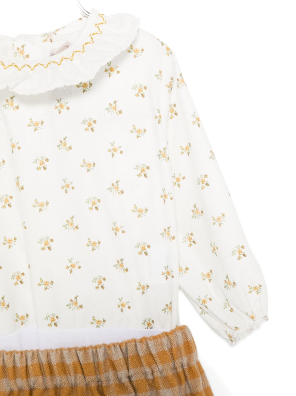 Set t-shirt e shorts per neonata La Stupenderia arancione con decorazione floreale 1TBCT18 Y26 LA STUPENDERIA KIDS