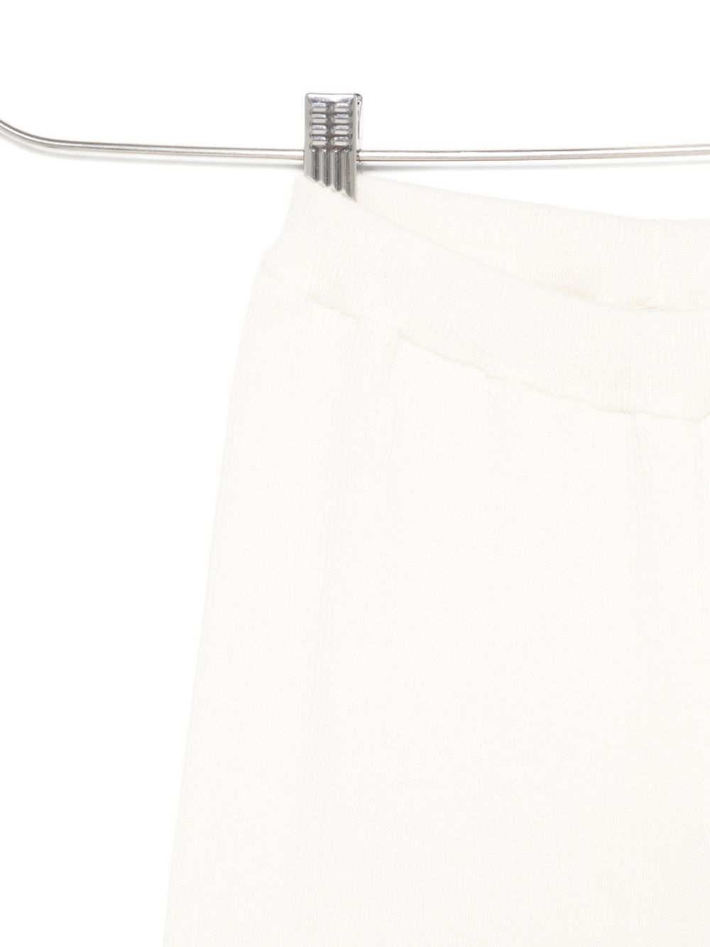 Pantaloni per bambina Louise Misha bianchi con elastico in vita GRC-W25-P0192 CREAM LOUISE MISHA KIDS