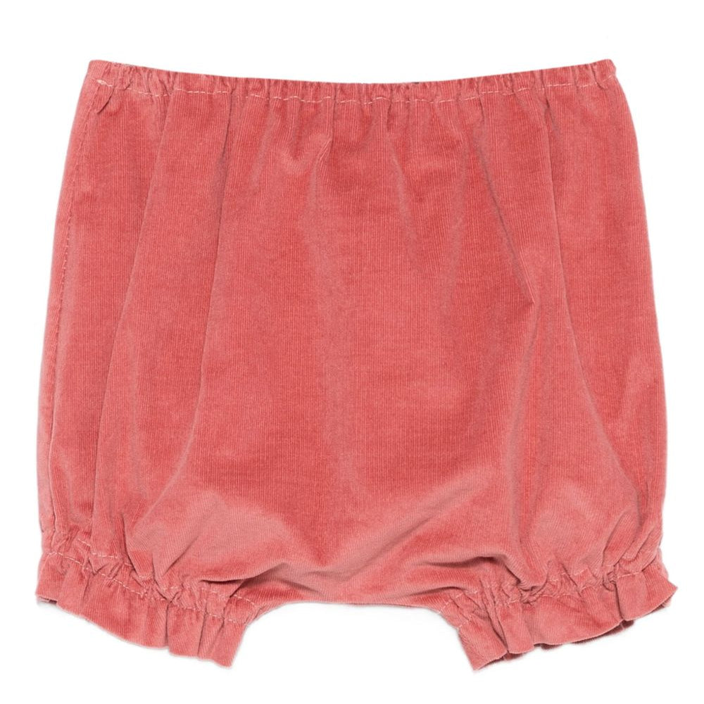 Pantaloncini per neonata Mariella Ferrari corallo di velluto a coste arricciati PGD4 051 MARIELLA FERRARI KIDS