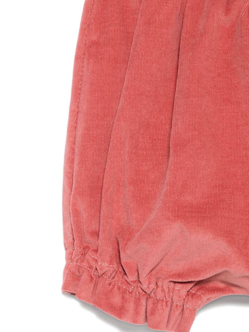 Pantaloncini per neonata Mariella Ferrari corallo di velluto a coste arricciati PGD4 051 MARIELLA FERRARI KIDS