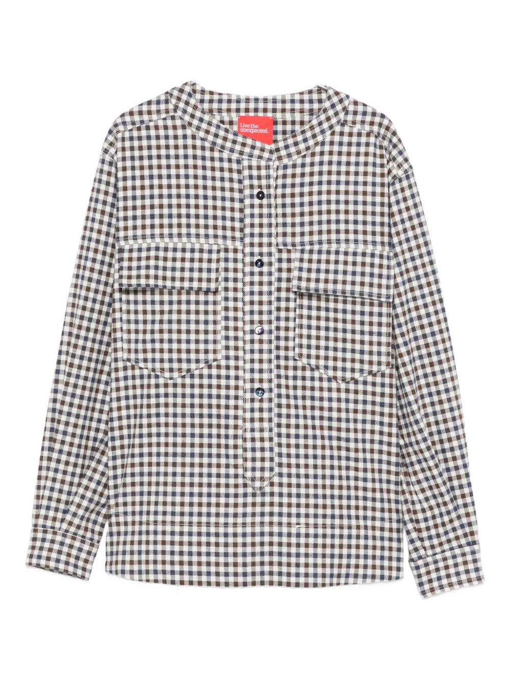 Camicia per donna Merci multicolore con motivo a quadri CAM026 VAR.1 MERCI