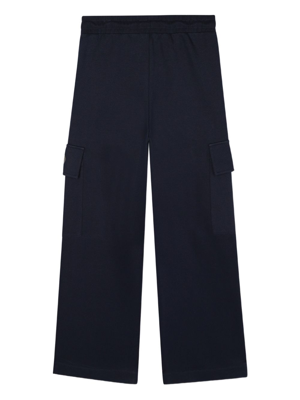Pantaloni sportivi per bambina Michael Kors Kids blu modello cargo R30453 849 MICHAEL KORS KIDS