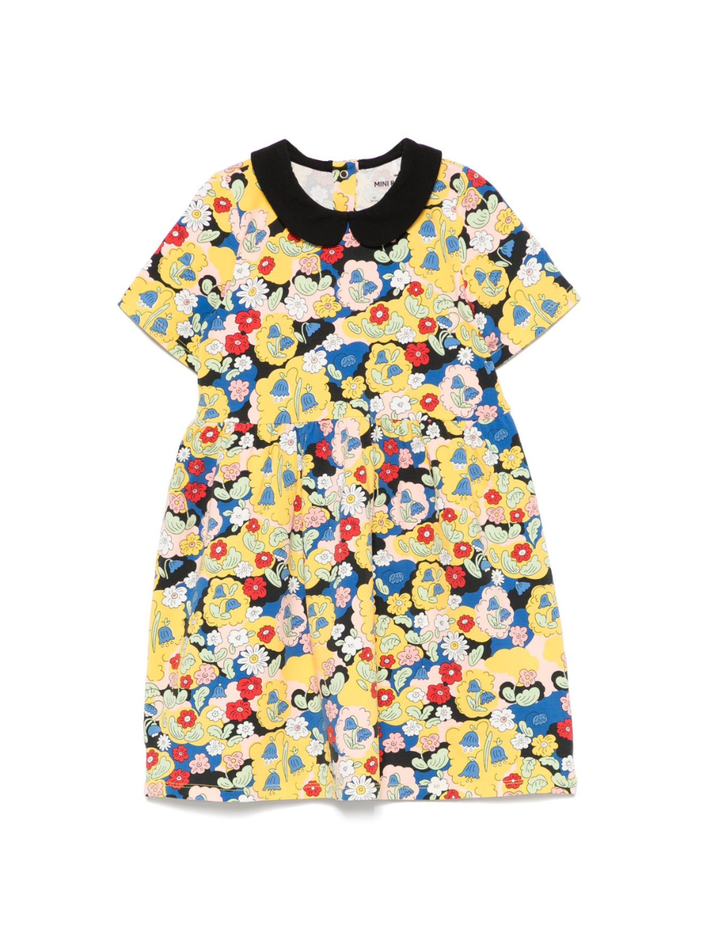 Abito per bambina Mini Rodini multicolore con stampa floreale 2565010000 MULTI MINI RODINI KIDS