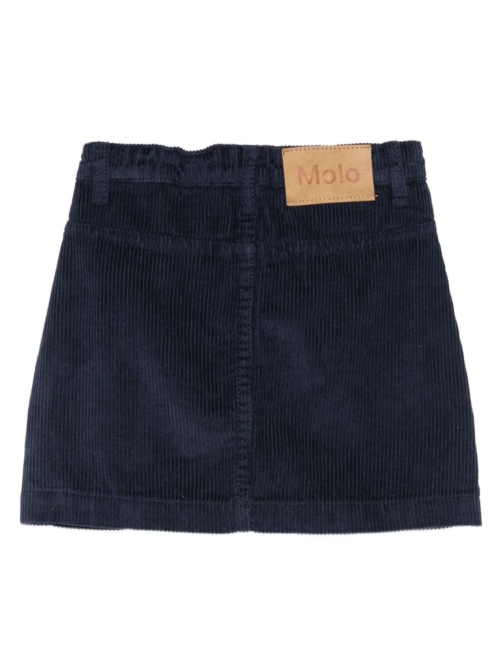 Gonna per bambina Molo blu a coste 2W25D108 8552 MOLO KIDS