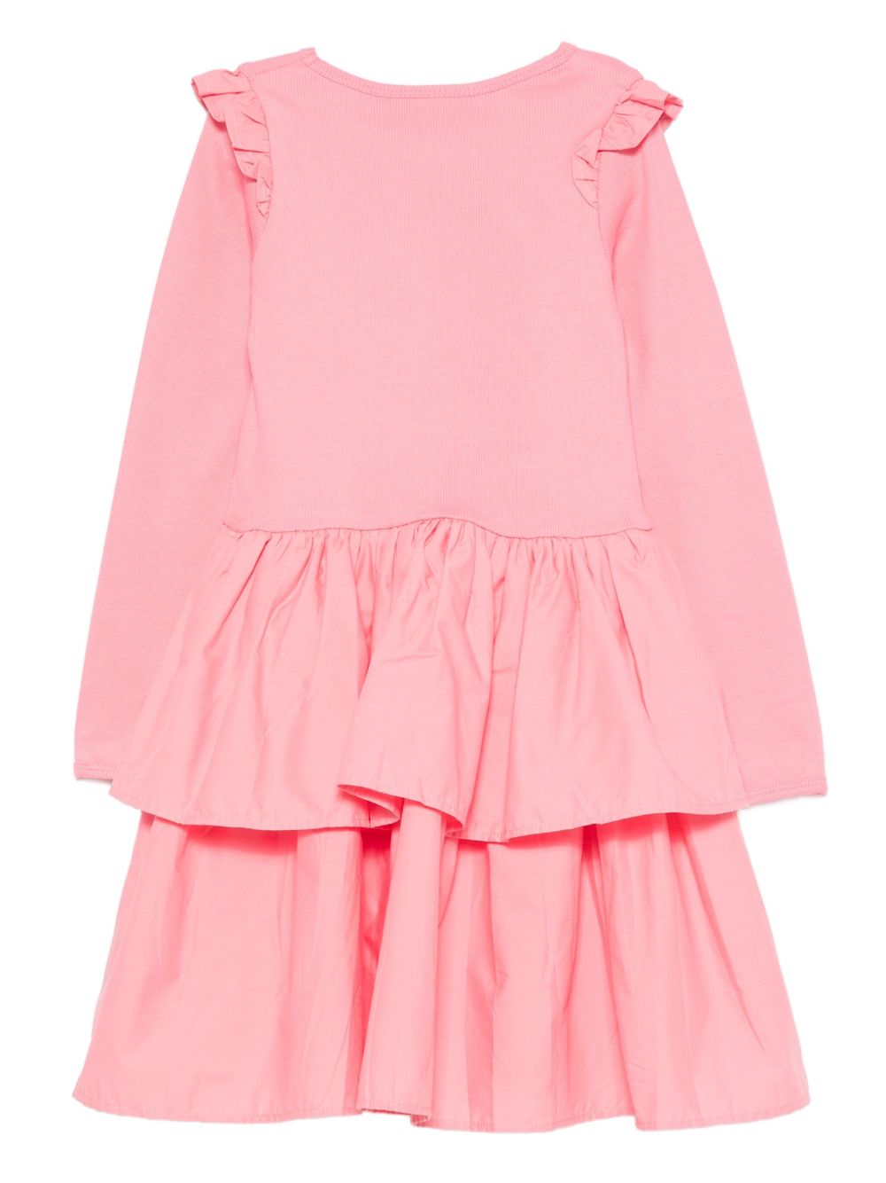 Abito per bambina Molo rosa con volant 2W25E220 8896 MOLO KIDS