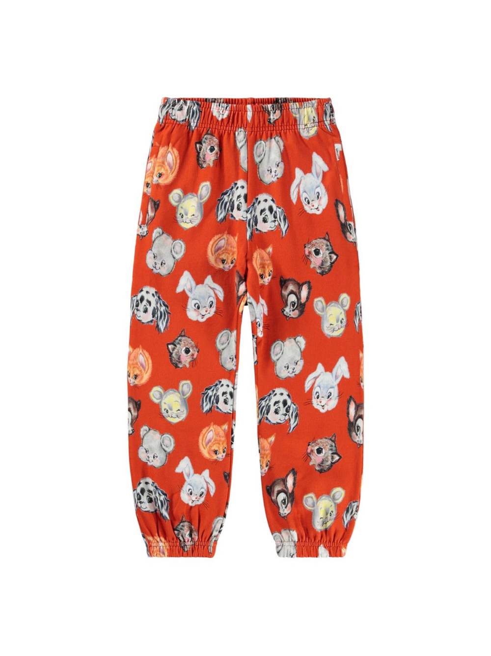 Chino per bambina Molo rosso in cotone biologico 2W25I202 8201 MOLO KIDS