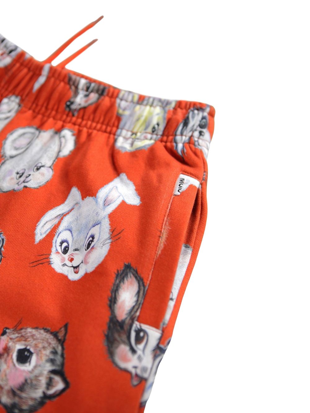 Chino per bambina Molo rosso in cotone biologico 2W25I202 8201 MOLO KIDS