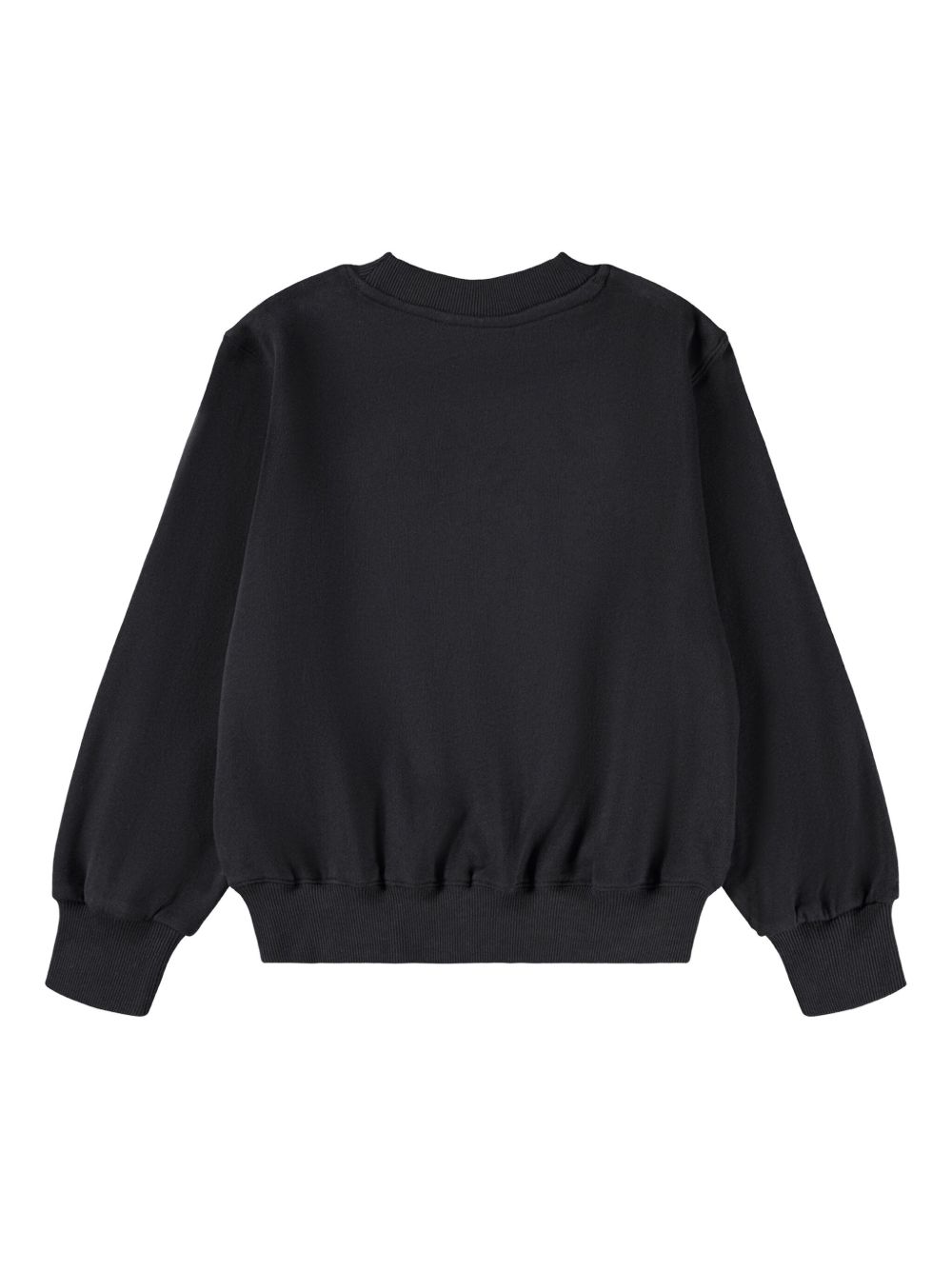 Felpa per bambina Molo nero con decorazione a paillettes 2W25J207 9709 MOLO KIDS