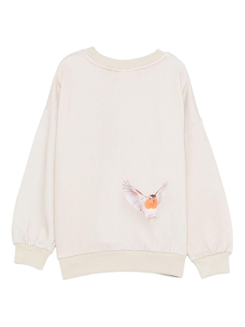 Felpa per bambini Molo beige con stampa cervo 2W25J210 9626 MOLO KIDS