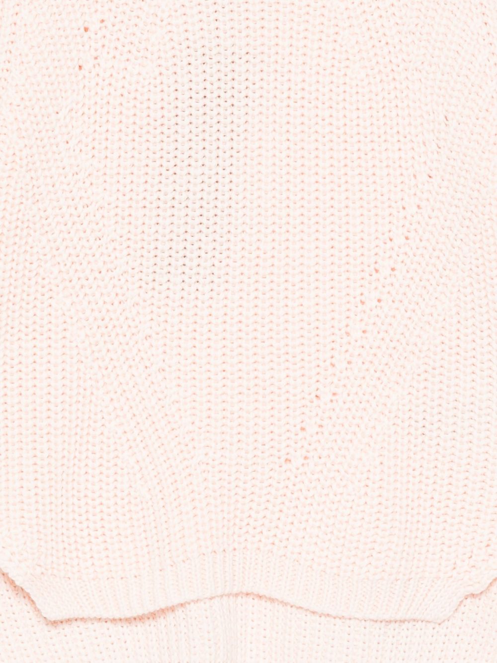 Maglione per bambina Molo rosa a maglia testurizzata 2W25K201 5503 MOLO KIDS