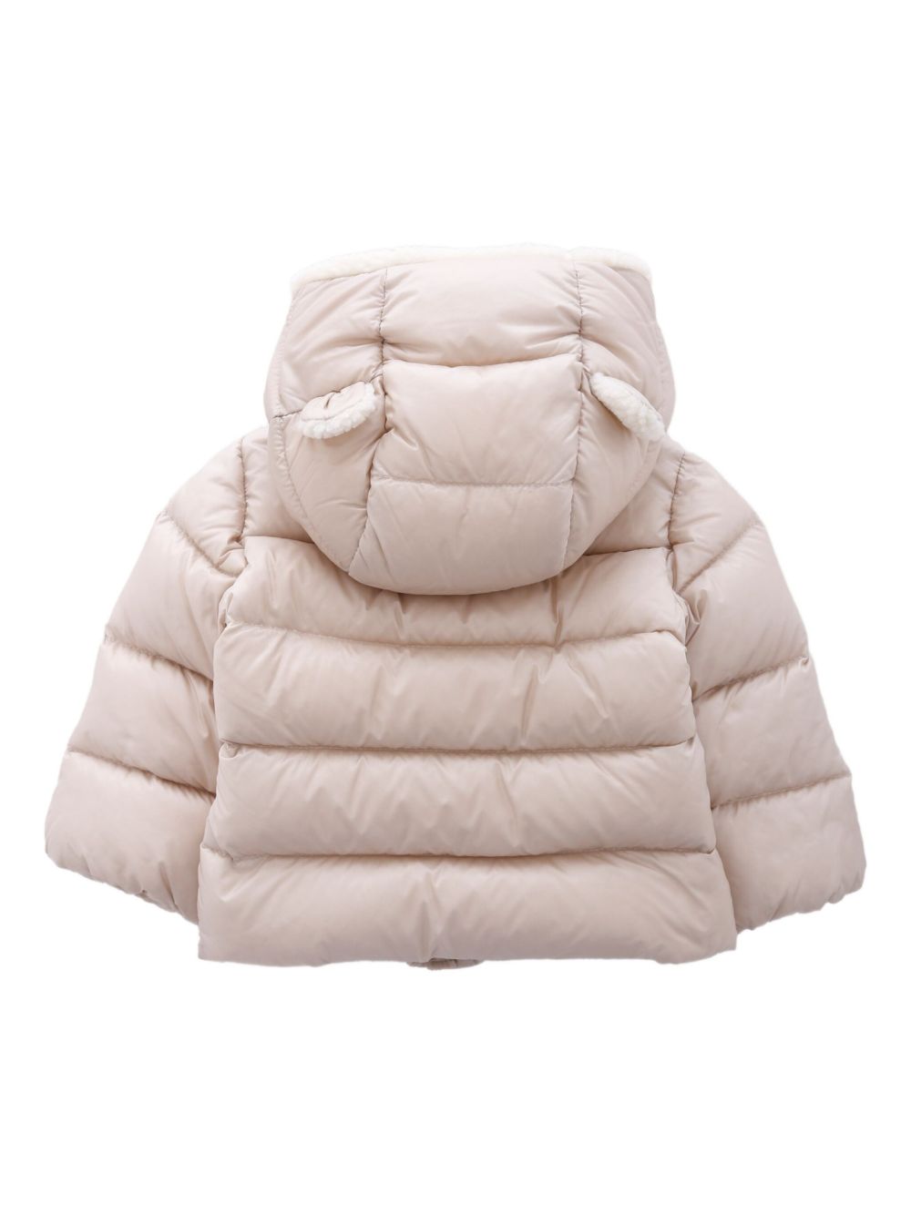 Piumino per neonati Moncler Enfant Bluma rosa con cappuccio K29511A00011597YF 268 MONCLER KIDS