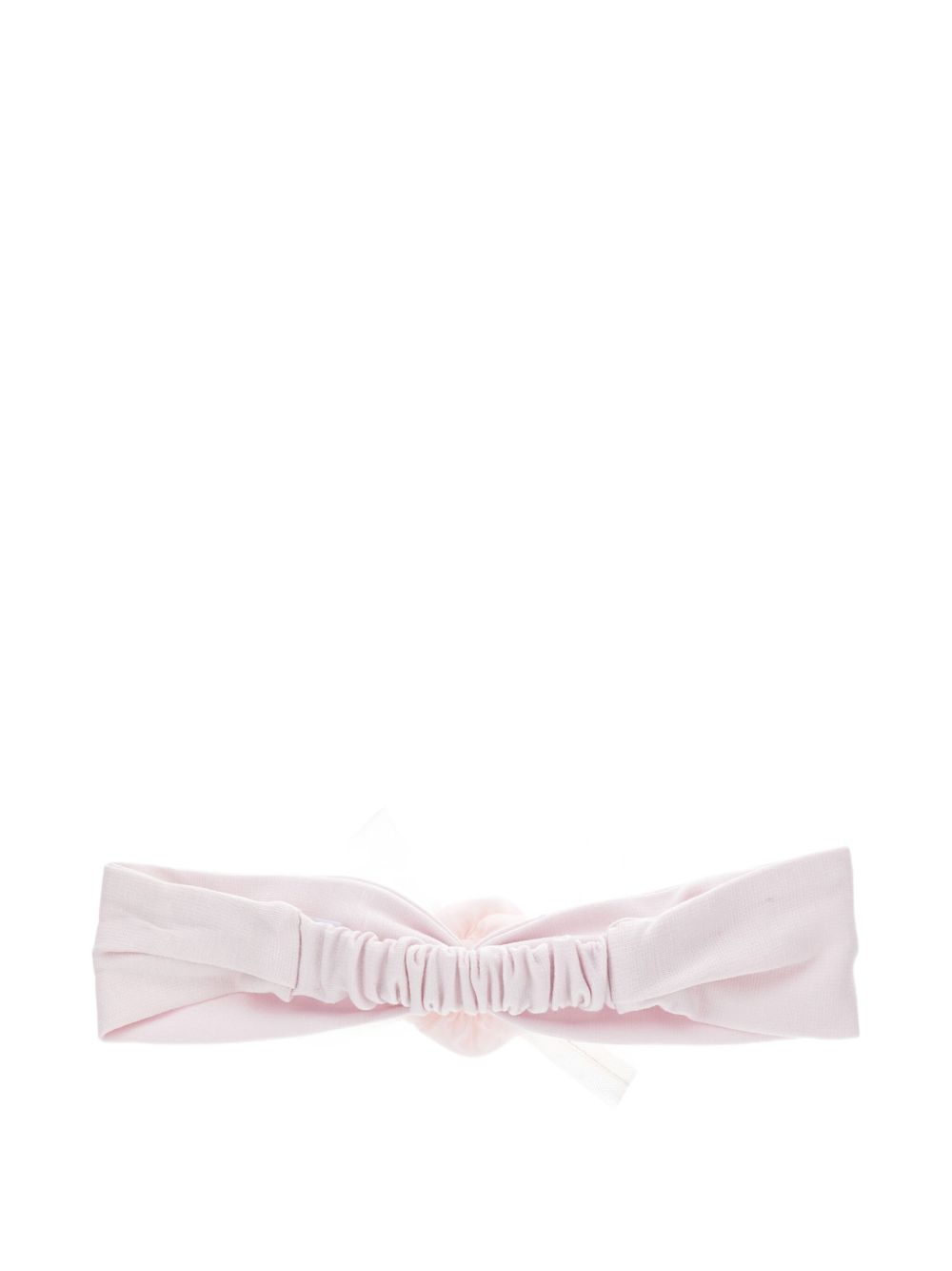 Fascia per neonata Monnalisa rosa con decorazione a fiori 73F007 6207 0091 MONNALISA KIDS