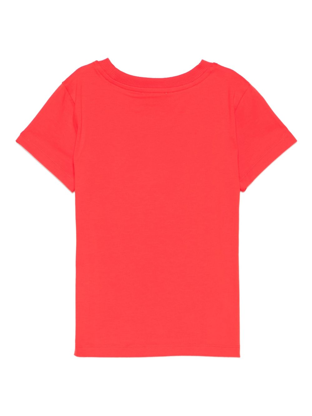 T-shirt per bambina Moschino Kids rossa con stampa teddy HCM06KLBA11 50109 MOSCHINO KIDS