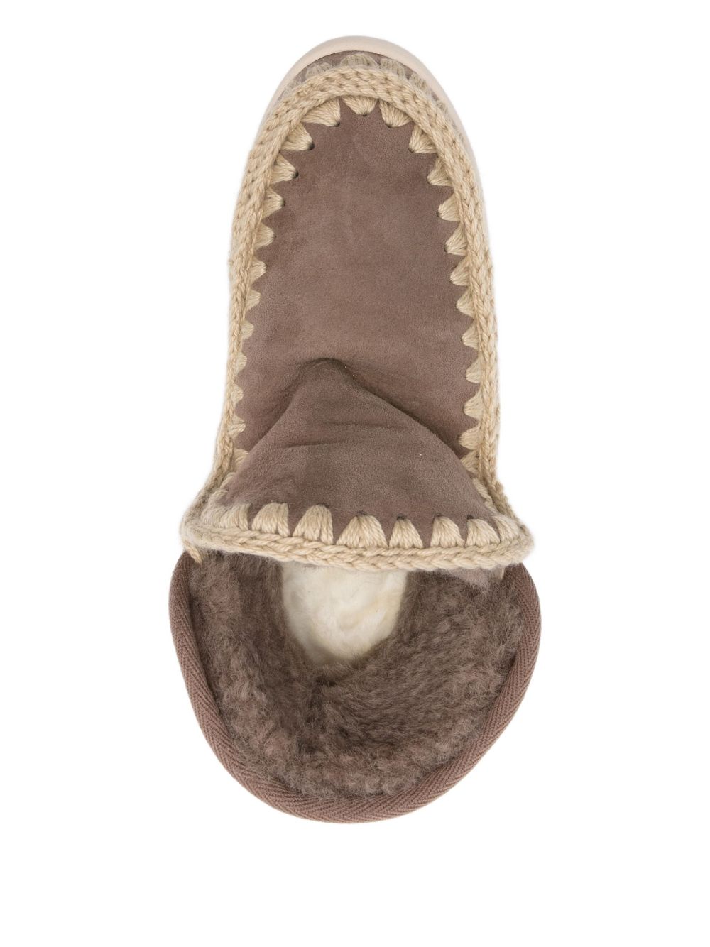 Stivali per bambina Mou Kids marroni con dettaglio logo FW741001A ELGRY MOU KIDS