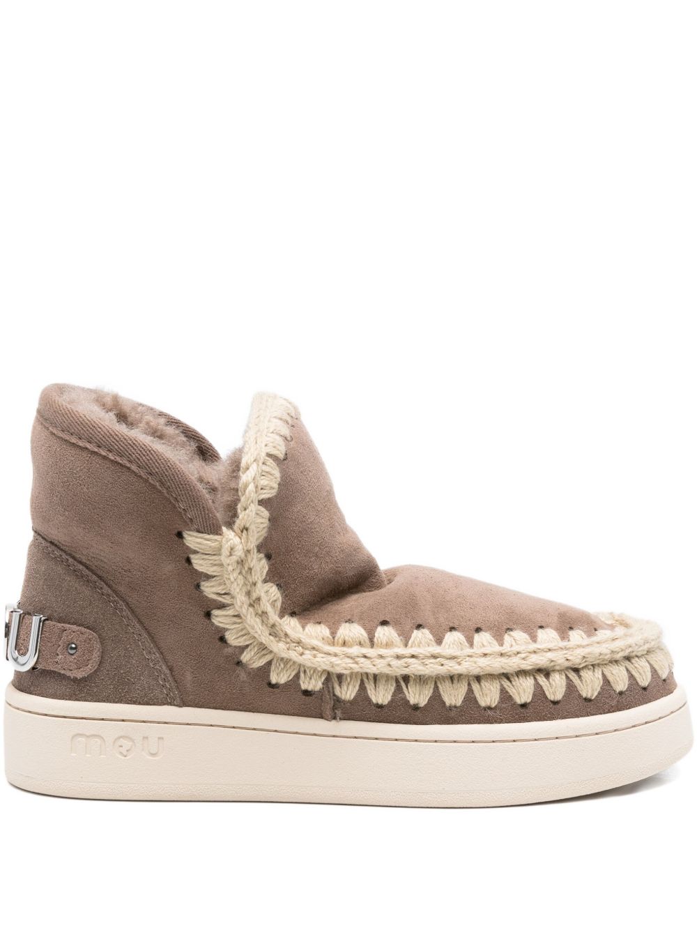 Stivali per bambina Mou Kids marroni con dettaglio logo FW741001A ELGRY MOU KIDS