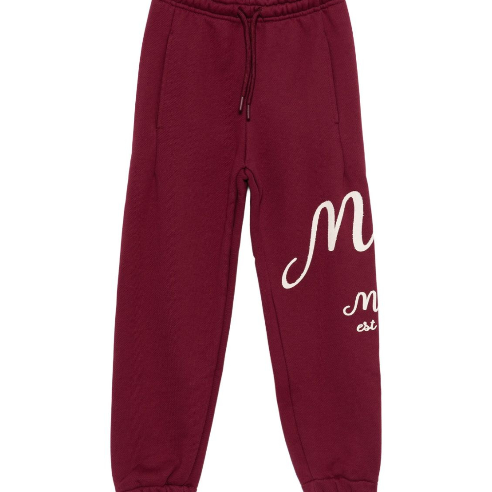 Pantaloni da tuta per bambina MSGM Kids bordeaux con tasche laterali F5MSJBFP255 MS034 MSGM KIDS