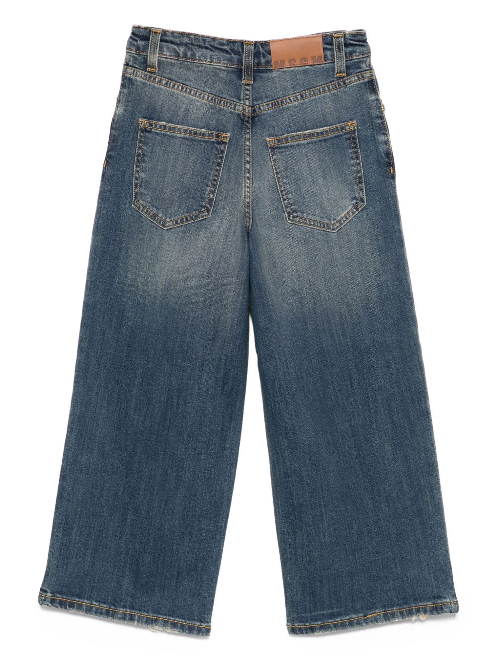 Jeans per bambina MSGm Kids in denim con borchie all-over F5MSJGDP031 126 MSGM KIDS