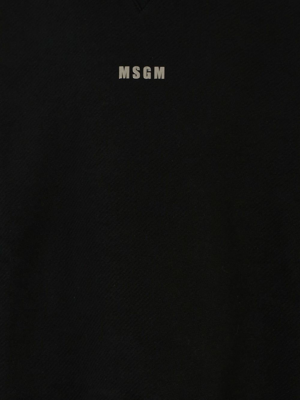 Felpa per bambina MSGM Kids nero con collo rialzato F5MSJGSW188 110 MSGM KIDS